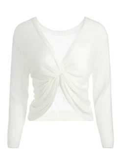 Women Alice and Olivia Akers Reversible Pullover