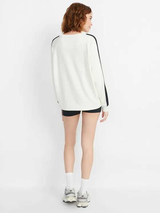 Women Alice and Olivia A+O X Big Feelings Alli Slouchy Crewneck