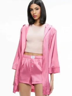 Women Alice and Olivia A+O X Big Feelings Becca Robe
