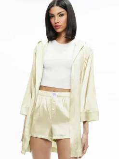 Women Alice and Olivia A+O X Big Feelings Jenny Boxer