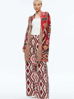 Women Alice and Olivia Astrid Long Cardigan