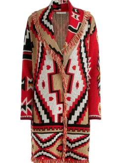 Women Alice and Olivia Astrid Long Cardigan