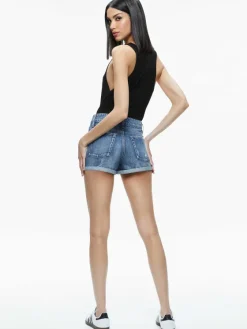 Women Alice and Olivia Avril Boxy Tank