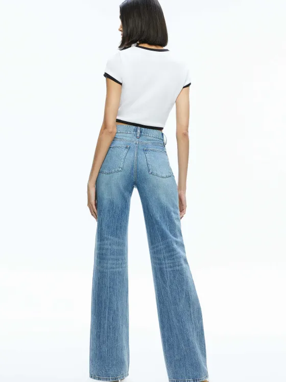 Women Alice and Olivia Baby Tee
