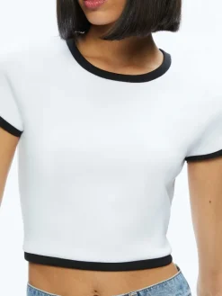 Women Alice and Olivia Baby Tee