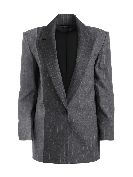 Women Alice and Olivia Colley Notch Collar Blazer