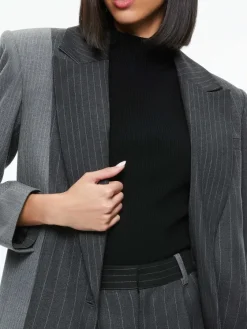 Women Alice and Olivia Colley Notch Collar Blazer