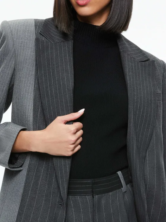 Women Alice and Olivia Colley Notch Collar Blazer
