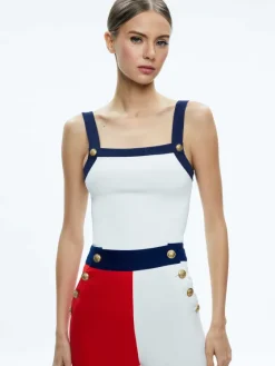 Women Alice and Olivia Dandi Tank