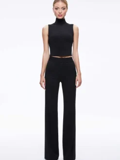 Women Alice and Olivia Deanna High Waisted Bootcut Pant
