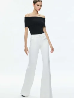 Women Alice and Olivia Dolan Foldover Sleeveless Pullover