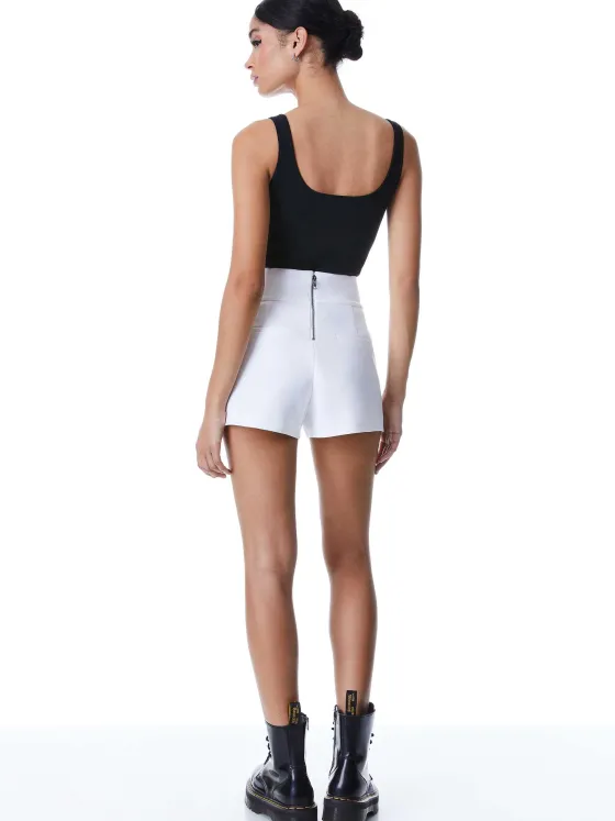 Women Alice and Olivia Donald High Waist Short