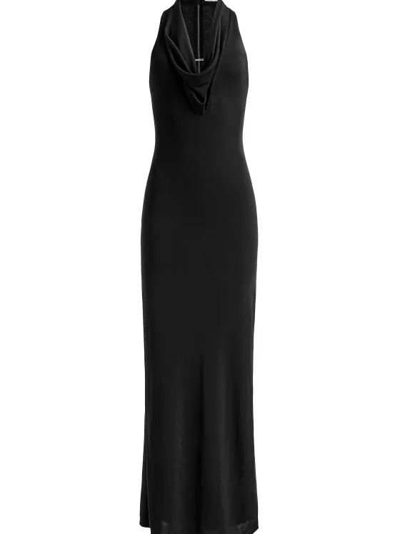 Women Alice and Olivia Electra Cowl Neck Maxi Dress