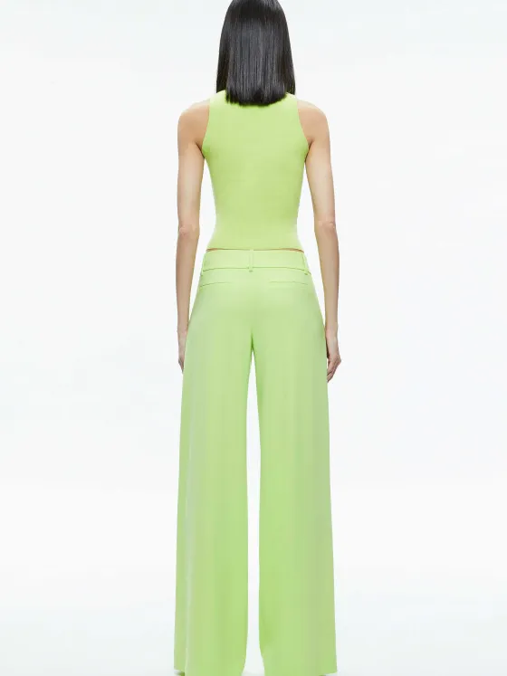Women Alice and Olivia Eric Low Rise Pant