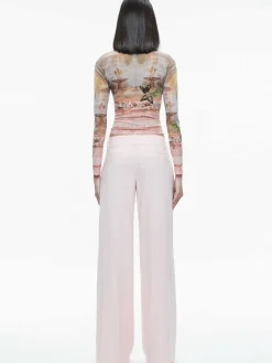 Women Alice and Olivia Eric Low Rise Pant
