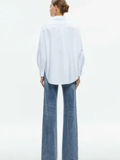 Women Alice and Olivia Finely High-Low Blouse