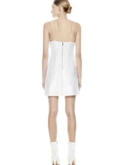 Women Alice and Olivia Harmony Mini Slip Dress