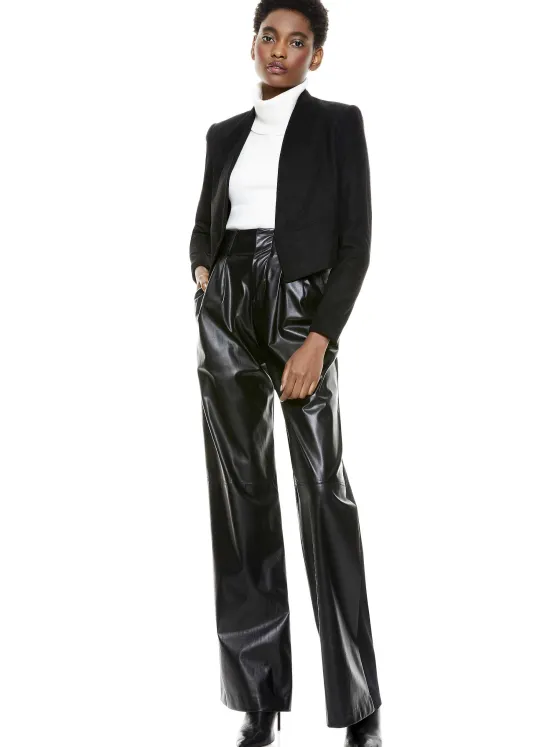 Women Alice and Olivia Harvey Suede Jacket