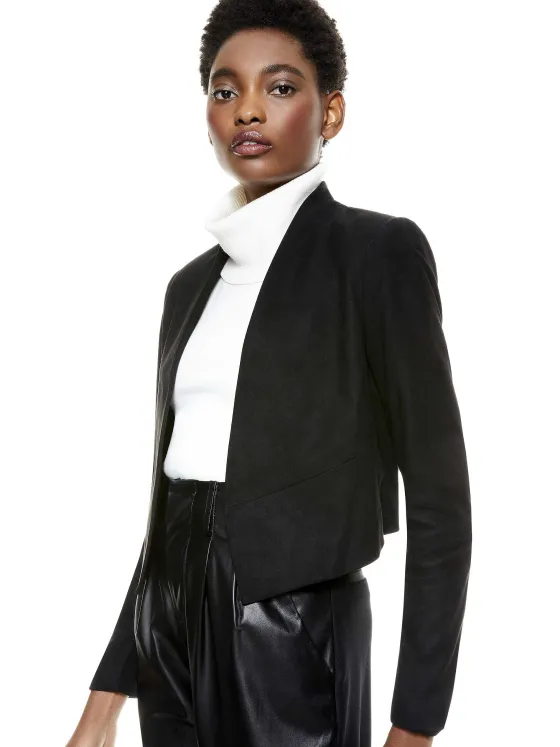 Women Alice and Olivia Harvey Suede Jacket