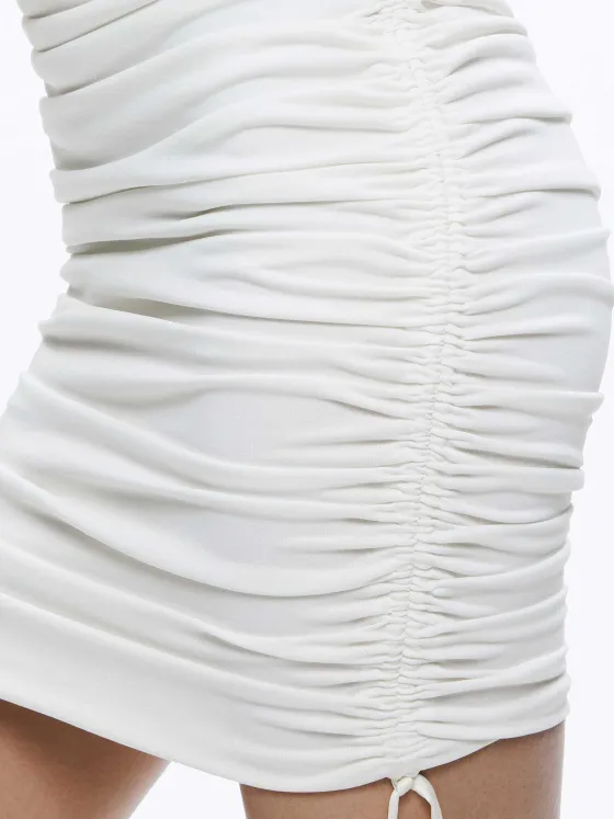 Women Alice and Olivia Katherina Ruched Fitted Dress