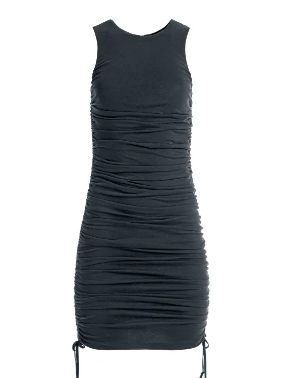 Women Alice and Olivia Katherina Ruched Fitted Dress