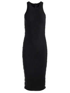 Women Alice and Olivia Lalita Side Snap Midi Dress