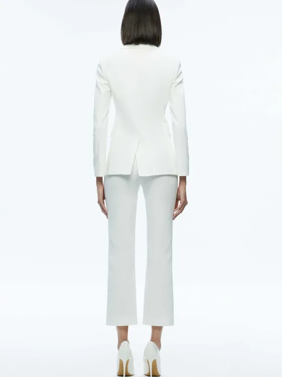 Women Alice and Olivia Macey Slit Sleeve Blazer