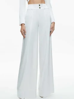 Women Alice and Olivia Mame High Rise Wide Leg Pant
