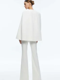 Women Alice and Olivia Marica Square Neck Cape Top