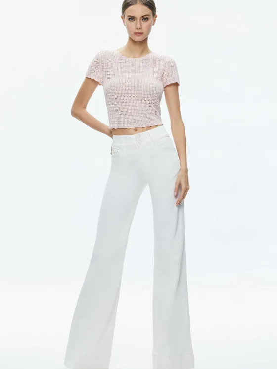 Women Alice and Olivia Maryam Pullover