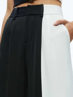 Women Alice and Olivia Pompey Color Block Pant