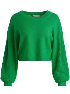 Women Alice and Olivia Posey Crewneck Sweater