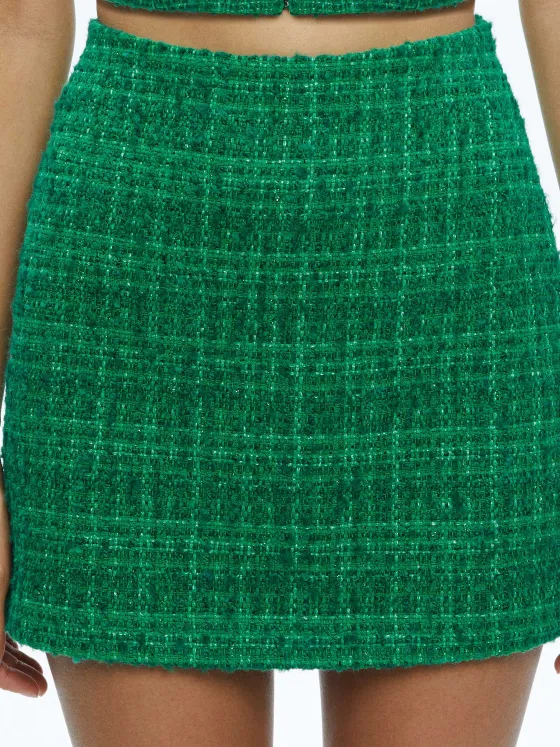 Women Alice and Olivia Riley Mini Skirt