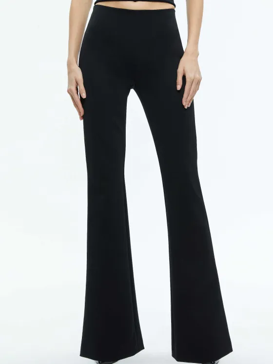 Women Alice and Olivia Rmp Back Zip Bootcut Pant