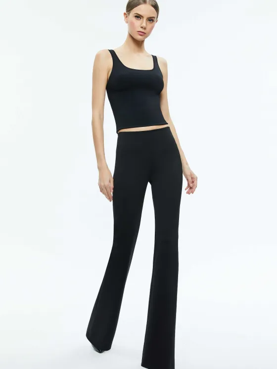 Women Alice and Olivia Rmp Back Zip Bootcut Pant