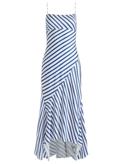 Women Alice and Olivia Rosa Asymmetrical Slip Dress