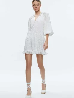 Women Alice and Olivia Sherrie Gathered Tunic Dress