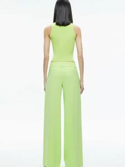 Women Alice and Olivia Tonita Ribbed Tank