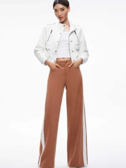 Women Alice and Olivia Trish Side Stripe Jean