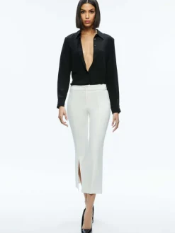 Women Alice and Olivia Walker Slit Hem Pant