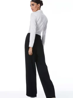 Women Alice and Olivia Willa Fitted Placket Top